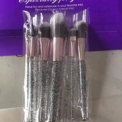 10-Piece Makeup Brush Set for Beauty and Blending Ferdigstelt