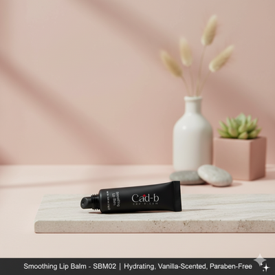 Smoothing Lip Balm – SBM02 | Hydrating, Vanilla-Scented, Paraben-Free